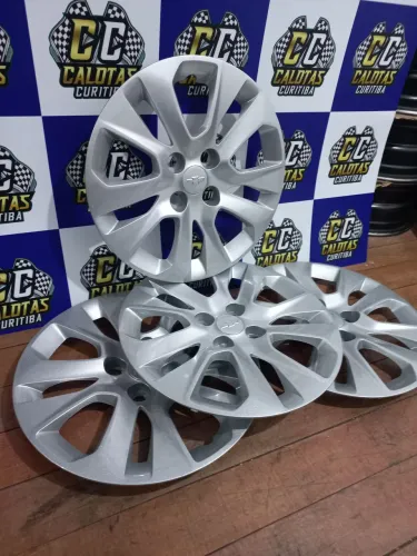 Jogo de calota Chevrolet Onix 2020 a 2023 aro 15 semi nova em perfeito estado. Enviamos