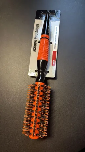 Escova Profissional Térmica Pro Sallon 19mm Laranja Vertix