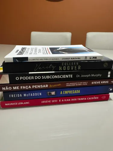 Doação de livros para retirar