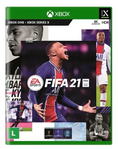 Jogo Xbox One - FIFA 21 - Mídia Física(Original; NOVOe Lacrado).