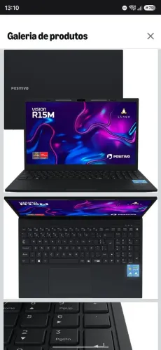 Notebook VISION R15M AMD ryzem 7