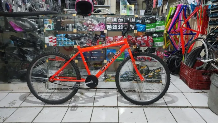 BICICLETA ARO 26 MASCULINA SAMY NOVA EM 1OX SEM JUROS