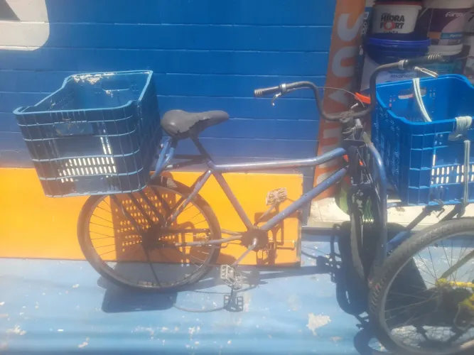 Bicicleta cargueiro seminova