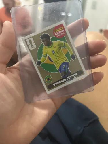 Stickers copa 2026- vini Júnior ouro legend