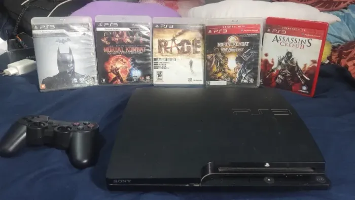 Ps3 DESBLOQUEADO ! C/Jogos