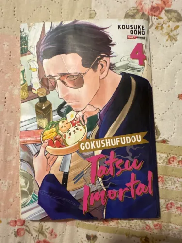 Mangá Gokushufudou: Tatsu Imortal - Volume 4 (Panini)
