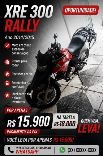 Vendo Xre 300