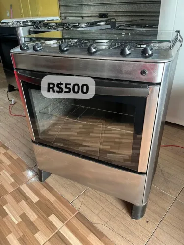 Fogão 5 bocas funcionando normal 