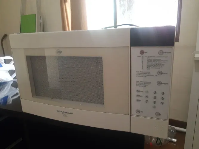 Microondas funcionando normal