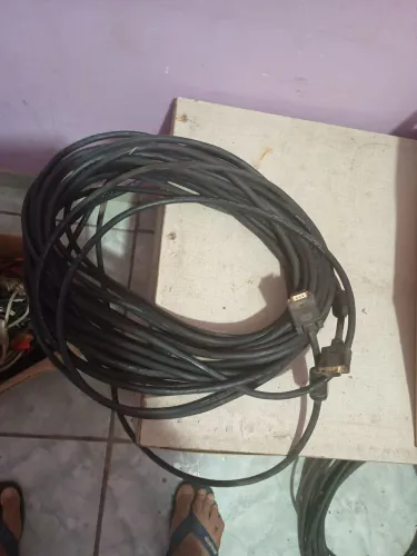 Cabo de conquista no computador poço entrega 25 metros de comprimento
