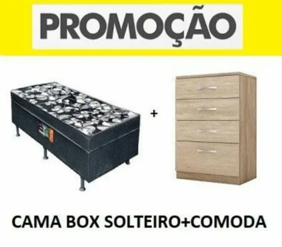 Mega promoção de Combo de Cama+Cômoda com Frete grátis 