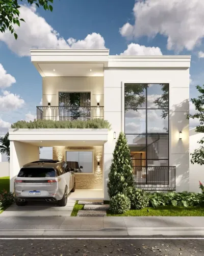 QUARTZO - Casa duplex, 3 suítes, Área gourmet, Piscina privativa.