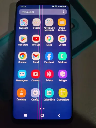 Vendo Samsung S9 Plus 128GB, Com Listras Na Tela 