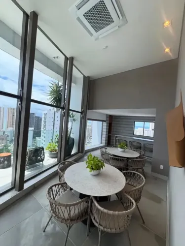 (RCR) Recém entregue | Praia de Gameleira | Studio, 1, 2 quartos e Loft