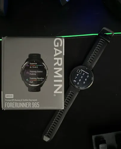 Garmin Forerunner 965 Preto Amoled 