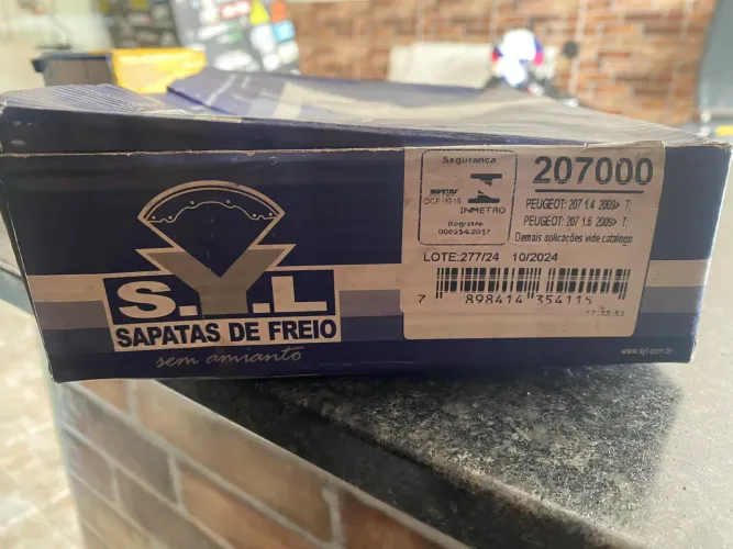 Sapatas de freio 207