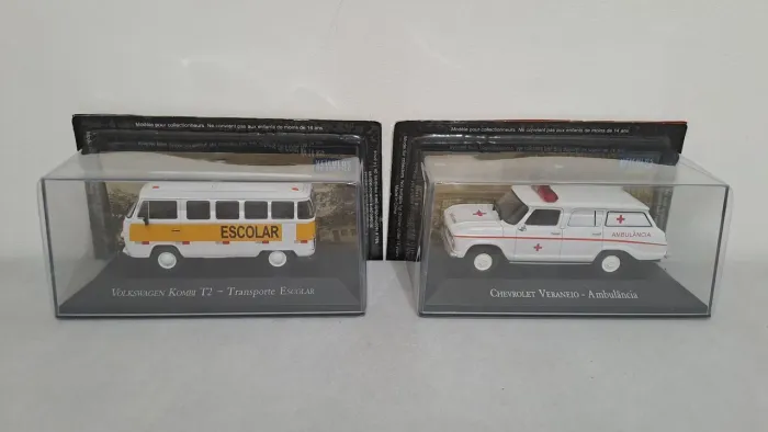 @* MT Chevrolet Veraneio Ambulância + VW Kombi T2 Transporte Escolar Veículos Serviço