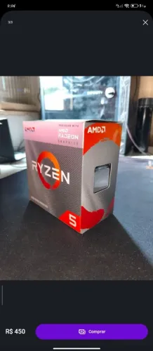 vendo Ryzen 5 4600g muito novo