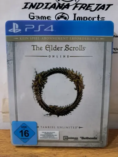 Jogo de PS4 The Elder Scrolls Online Tamriel Unlimited Steelbook Edition