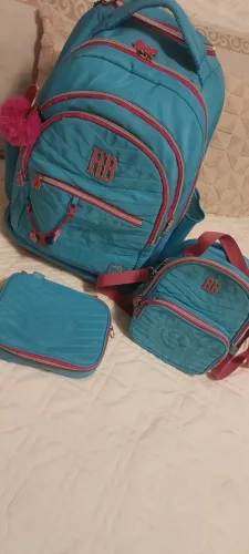 Kit mochila rodinhas rebecca bonbon ( mochila+lancheira)