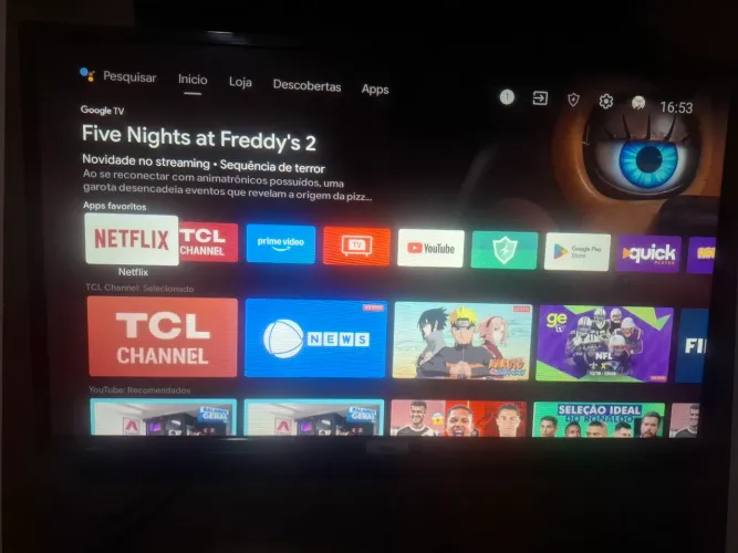 Tv TCL 32 sistema Android 