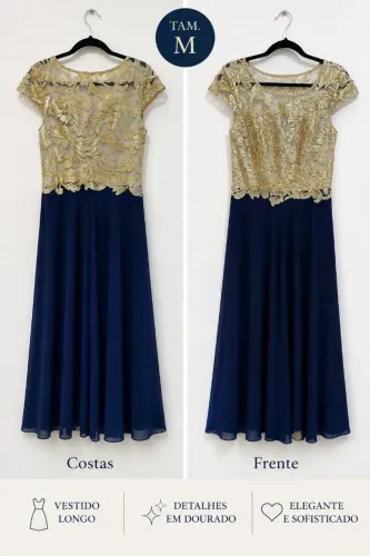 Vestido de festa (brechó)