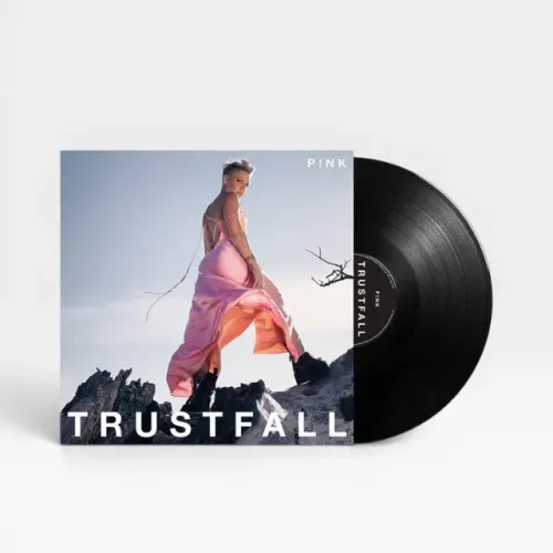 Vinil Pink - Trustfall (Black vinil)