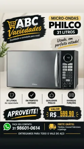 micro-ondas PHILCO