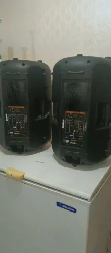 Som profissional ativo, caixas novas, sem detalhes, completas
