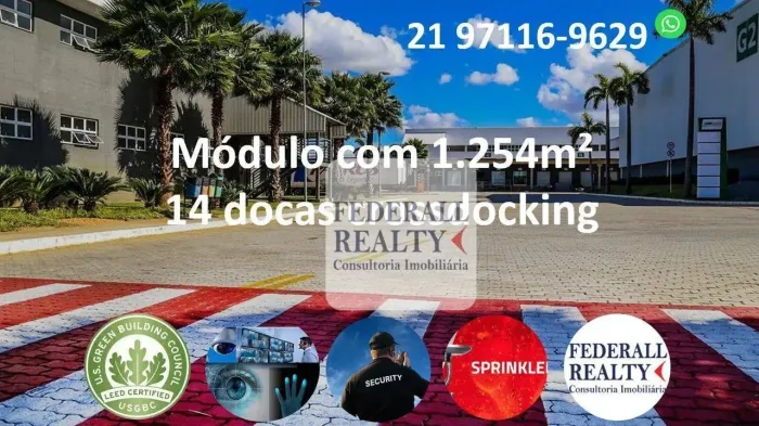 Galpão para alugar, 1254 m² por R$ 48.260,79/mês - Pavuna - Rio de Janeiro/RJ
