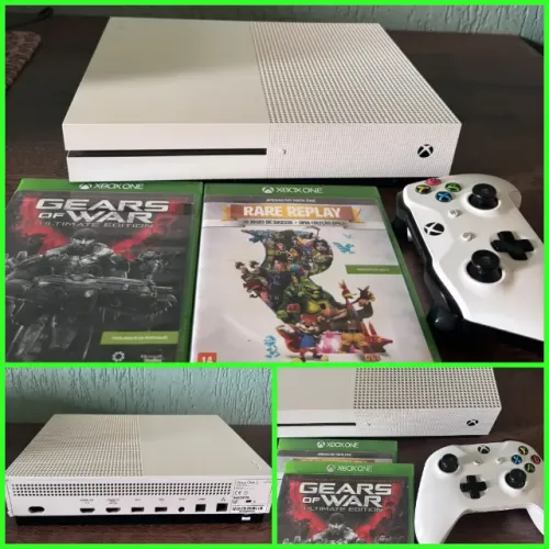 Xbox One - Serie S - 500g - 1Controle + 2 jogos