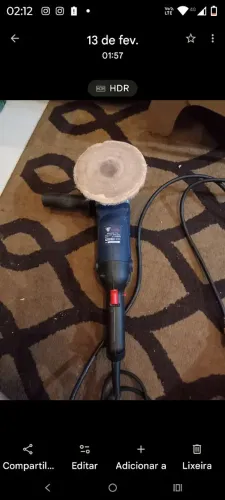 Lixadeira/ polidora 220 volts 850 wstts