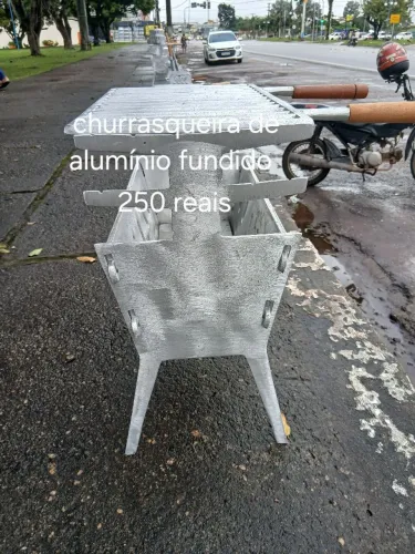 Churrasqueira de alumínio fundido 