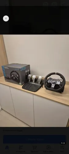 Volante Logitech g920 usado