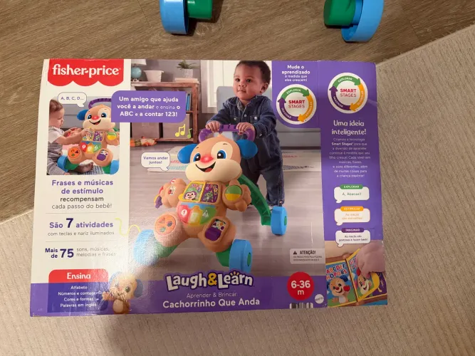 Andador Fisher Price cachorrinho