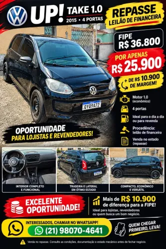 Volkswagen Up! Take 1.0 Total Flex 12V 5P 2015