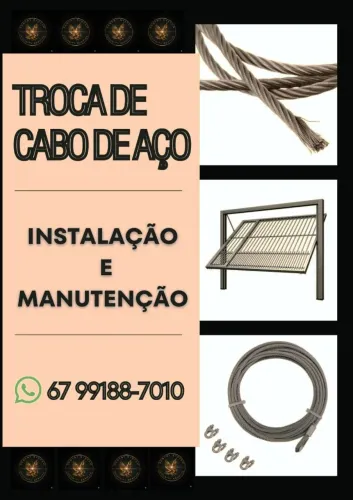 Cabo de Aço Para Portão:Segurança Reforçada