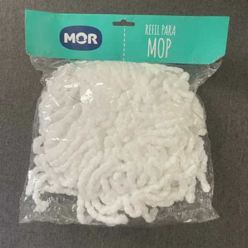 Refil Mop de limpeza  com 03 unidades 