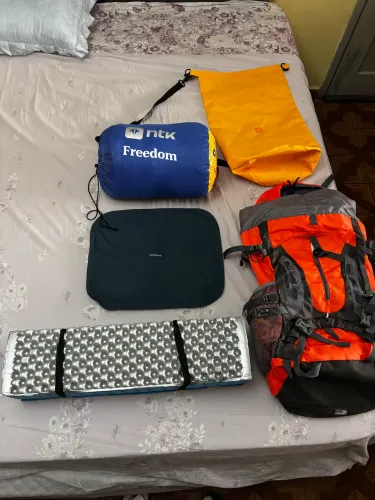 Equipamento de camping