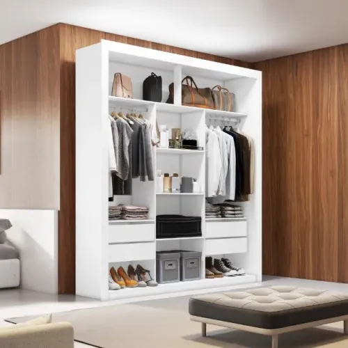 Closet Casal 4 Gavetas Amoudi Móveis - CAB SALVADOS