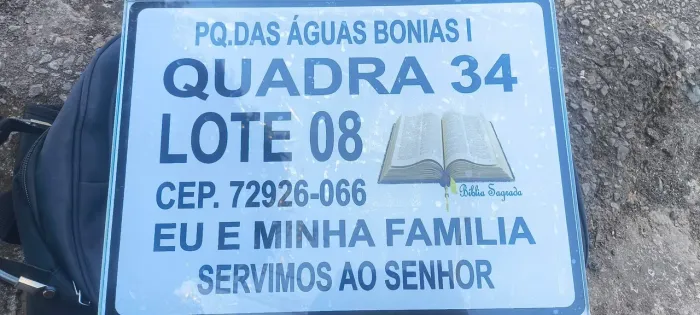 Placas de endereço