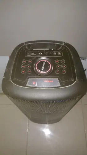 caixa de som nova amvox