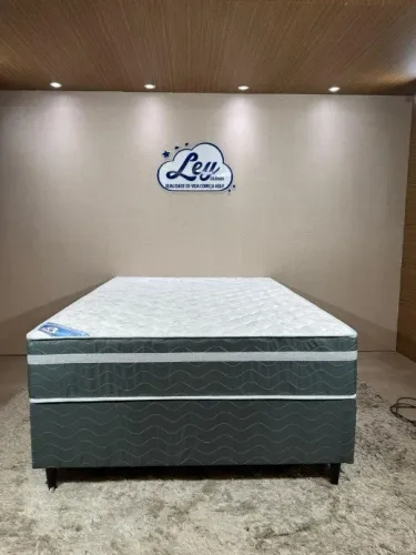 Cama box molas ensacadas