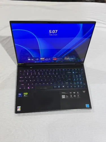 Acer Predator Helio Neo 16s Core 9 Ultra 32 GB Rtx 5070ti 1 TB preto + Capa de Brinde