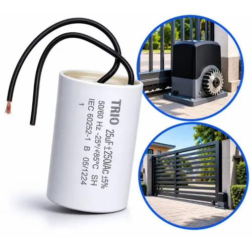 GAREN/ CAPACITORES E REPAROS PARA MOTOR DE PORTÃO ELETRÔNICO CONTROLES REMOTOS ORIGINAIS 