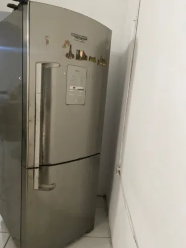 Geladeira Brastemp Inverse Inox Frost Free Usada 