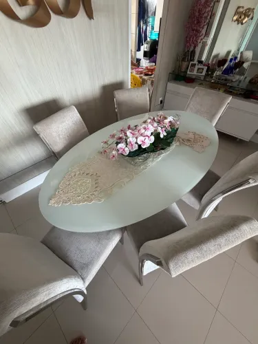 Conjunto Mesa e Cadeiras Sala Jantar