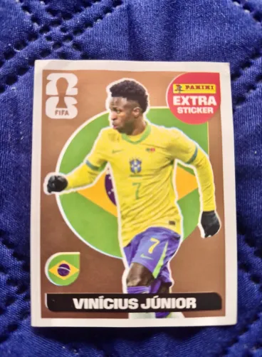 Figurinha legend 2026 vini jr bronze