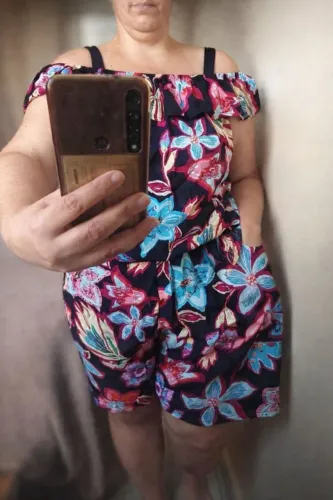 PROMOÇÃO   macaquinho Plus Size  ciganinha 