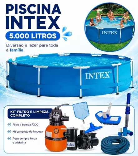 Picina 5000 lt com filtro